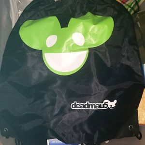 Deadmau5 cinch drawstring bag